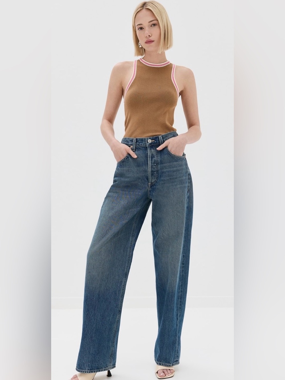 A.L.C. Nelly Top in Deep Honey Size Medium